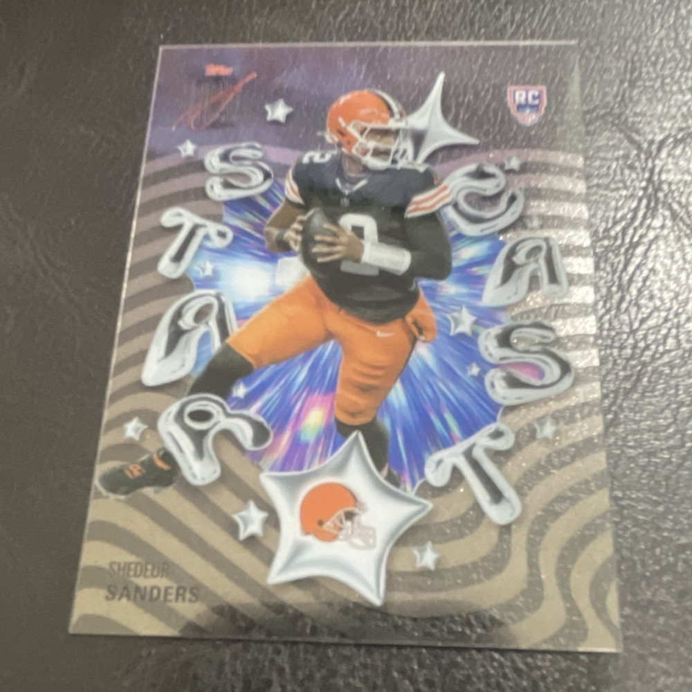 2025 Topps Signature Class Shedeur Sanders STAR CAST Rookie Browns SP Case Hit🔥