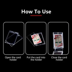35-360PT Magnetic Trading Sports Card Holders Protector One-Touch Display Case