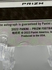 2022 Panini Prizm Brian Dawkins Silver Prizm Auto #243 Philadelphia Eagles