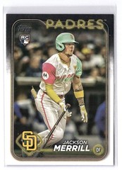 2024 Topps Update Series #US210 Jackson Merrill RC San Diego Padres