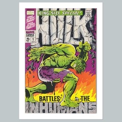 #2114 Hulk 8×10 Glossy Photo Comic Book Cover Fast-Secure Shipping