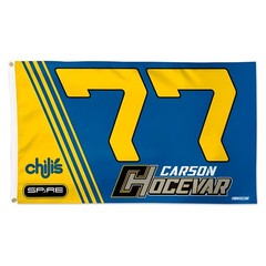 Carson Hocevar #77 Nascar Car Racing 3×5 FT Flag Wall Home Great Banner