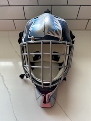 ITECH Toronto Maple Leafs NHL Hockey Goalie Mask Helmet Painted Graphic Blue