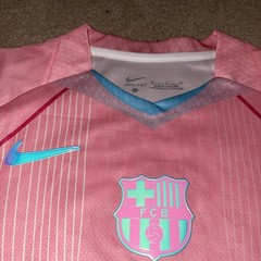 Barcelona FC Pink 25/26 Pedri Jersey Size Men S