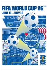 FIFA World Cup 2026 OFFICIAL 24×36 POSTER – Host City PHILADELPHIA, PA, USA