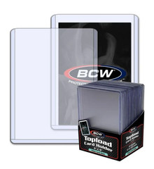 BCW – Thick Card Top Loader 79pt – For Thick Cards (25) Count Pack – Brand New