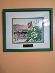 14.5×16.5 Custom Frame Autographed Dallas Stars Tyler Seguin 20 Winter Classic