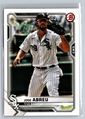 2021 Bowman #92 Jose Abreu Chicago White Sox