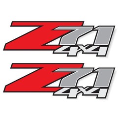 z71 4×4 Decals, Bedside Sticker for Chevy Truck (2007-2013) 1500 2500 HD (Pre…