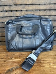 Texas A&M Aggies Football Staff Issued Laptop Leather Bag Logo Embroidered 🏈