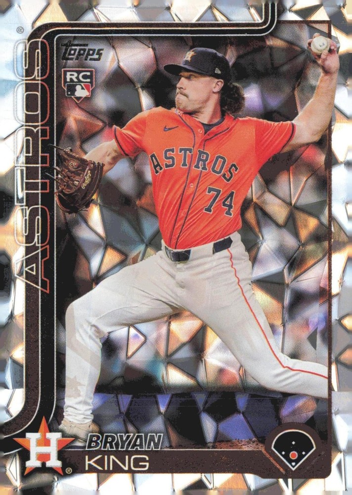 2025 Topps Update #US183 Bryan King Diamante Foil