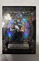 2023 Panini Obsidian – Supernova Jaxon Smith-Njigba #16 sea hawks Rookie! /135