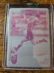 2023 Parkside NWSL Julie Ertz Magenta Printing Plate 1/1 #257 Angel City 1/1!