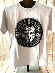 Sting vs Triple H WWE Wrestlemania 31 Match T-shirt SMALL Brand New