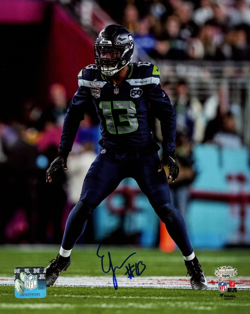 Ernest Jones IV Signed 8×10 Photo Seattle Seahawks MCS Holo