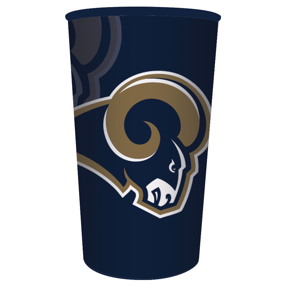 NFL Football Playoff Draft Tailgate Party Supplies Re-useable Stadium 22 oz Cup