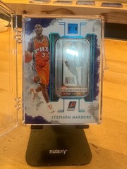 Stephon Marbury 2019-20 Panini Impeccable Silver 1 Troy Ounce Bar Card #7 07/15