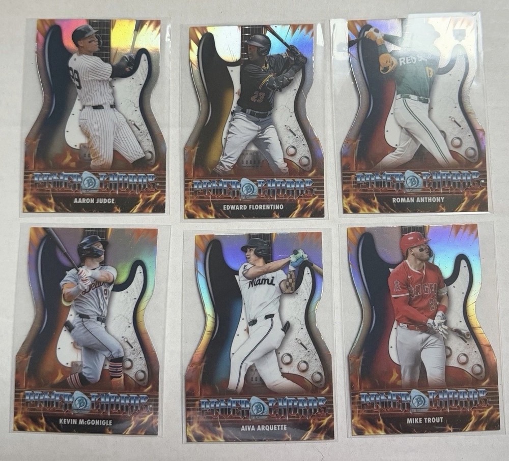 2026 Bowman Power Chords Complete your Set Ohtani Anthony Caglianone Holliday