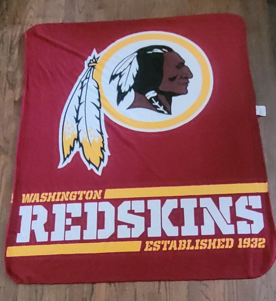 Washington Redskins Northwest Fleece 60×80 Royal Plush Raschel Blanket