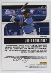2020 Panini Contenders Up and Coming Cracked Ice /23 Julio Rodriguez #UC-6 10k8