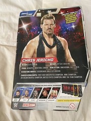 Chris Jericho Signed WWE Elite 53 Action Figure w List Beckett Certified