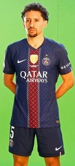 2025/2026 PSG Champions League Champions Player size Final Match Patch Badge Set