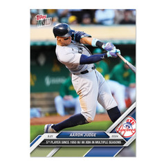 2024 Topps Now 733 Aaron Judge 5th Player W/ 90 XBH’s Since ’50 -Free Shipping!
