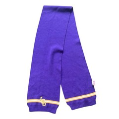 LSU Tigers Top of the World Purple Knit Scarf with Gold and White Stripes