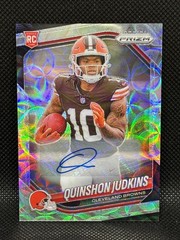 2025 Panini Prizm CHOICE Quinshon Judkins /100 SCOPE AUTO rookie RC MINT-GM