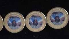 Rickey Henderson Induction- Solid Bronze Commemorative Coins Lot #176-200