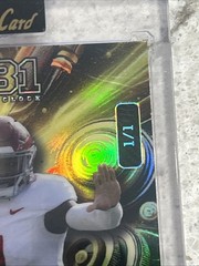 🔥Jalen Milroe 1/1 AUTO RC🔥 , 2024 QB1 On The Clock Wild Card