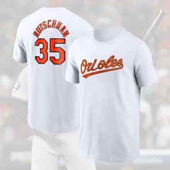 Adley Rutschman #35 Baltimore Orioles Team Name & Number Player Unisex Fan Gifts