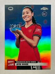 Jayde Riviere 2025 Topps Chrome Womens Champions League Inside Look Refractor RC