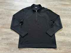 NIKE GOLF IndyCar Team PENSKE Racing 1/4 Zip Pullover Sweater Sewn Logo Large