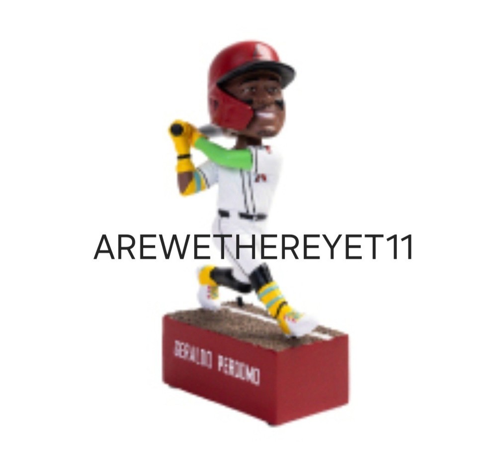2026 Arizona Diamondbacks Geraldo Perdomo AUDIO SGA Bobble Bobblehead D-Backs