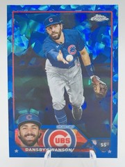 2023 Topps Chrome Sapphire Dansby Swanson