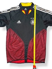 ADIDAS Germany National Team 2004/2005 3rd Futbol Soccer Jersey Black RARE flaw*