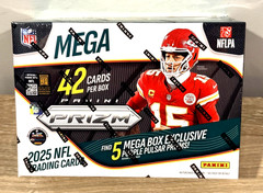 2025 Panini Prizm Football Hobby Mega Box New