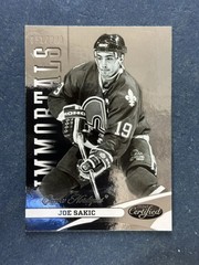 2012-13 Panini Certified #127 Joe Sakic Quebec Nordiques /999