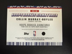 Collin Murray Boyles 2025-26 Topps NBA Hoops Auto Refractor Rookie Signatures RC