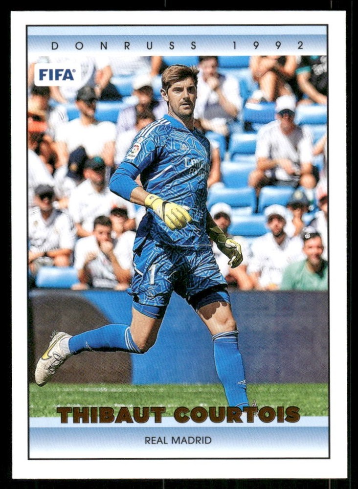 2022-23 Donruss #17 Thibaut Courtois 1992 Donruss Tribute