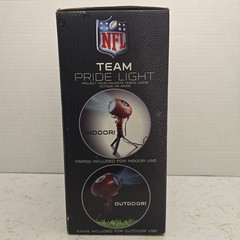 NFL New England Patriots Team Pride Light Indoor/Outdoor LED Projector- NIB!
