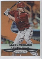 2015 Panini Prizm Orange Prizm 6/60 Mark Trumbo #108 0q0