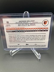 2024 Topps Chrome – Image Variation Jackson Holliday #88 Wearing Headset (RC)