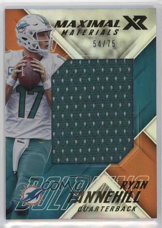 2017 Panini XR Maximal Materials 54/75 Ryan Tannehill #MM-RT 10no