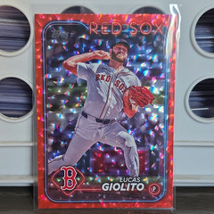 Topps 2024 Update US176 Lucas Giolito Boston Red Sox Red Foil 99/99
