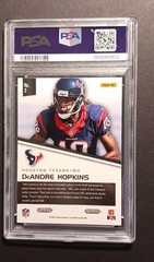 2013 DeANDRE HOPKINS ROOKIE PANINI BUILDING BLOCKS BLUE PRIZM PSA 10 GEM MINT #2