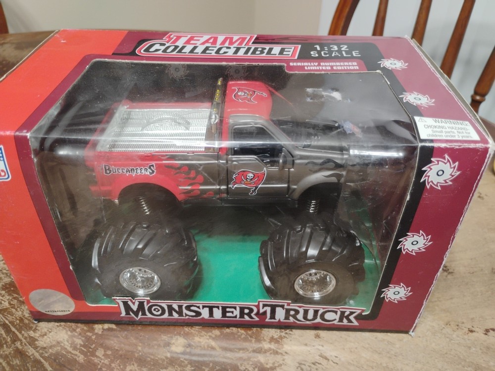 Tampa Bay Buccaneers Monster Truck 1:32 Scale Limited Edition Die Cast