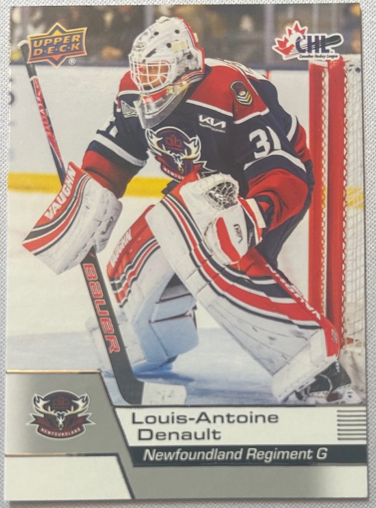 2025-26 Upper Deck CHL #249 Louis-Antoine Denault