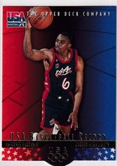 1995-96 UPPER DECK ANFERNEE HARDAWAY DIE CUTS USA BASKETBALL #AH4 MAGIC z6887-3